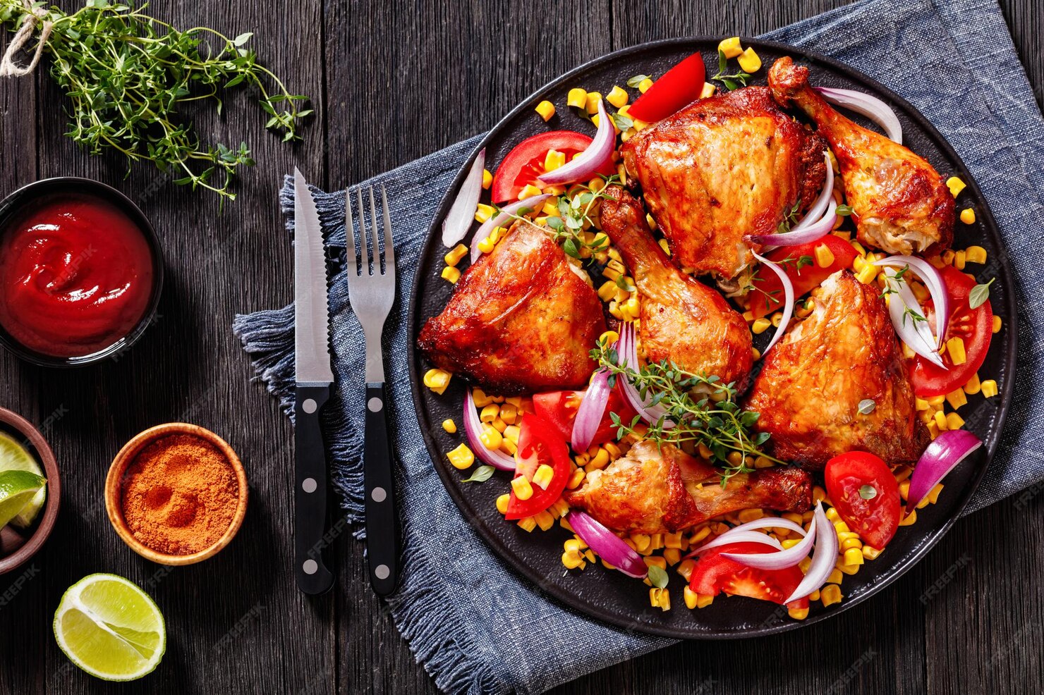 roast-chicken-with-corn-tomatoes-plate_268847-7099